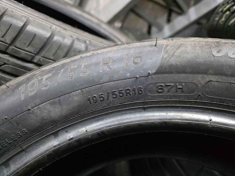 4бр Като нови летни гуми 195 55 16- Michelin