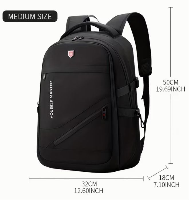 Мъжка голяма професионална раница•Универсална с широко предназначение!