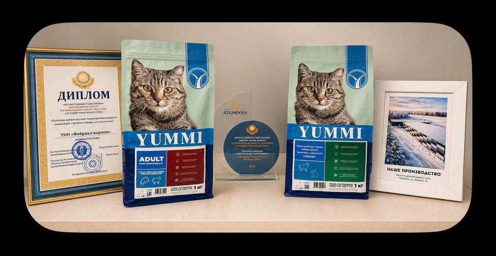 Дистрибьютор сухого корма для собак и кошек "YUMMI"
