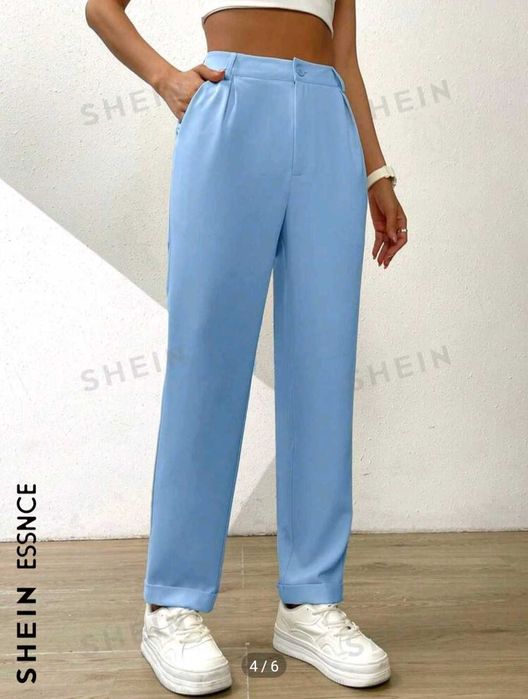 Син панталон дамски