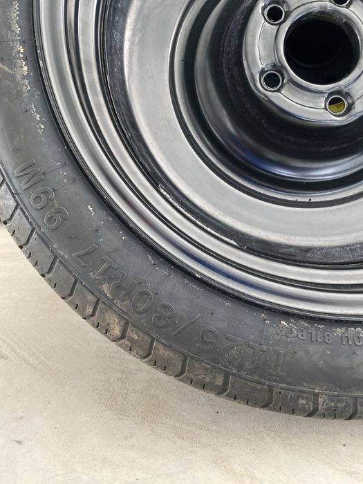 Резервна гума патерица T125/80R17   / 5x108