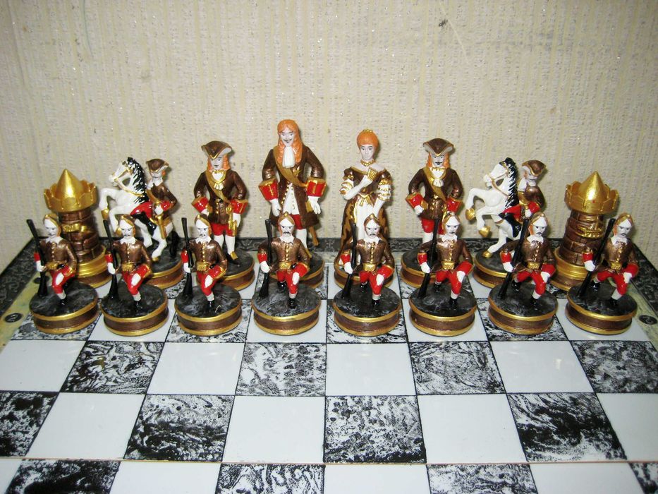 Шахмат необычный роскошный фигуры все целый идеальном состоянии!