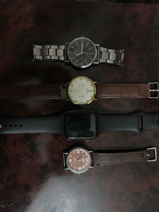 Наручные часы (apple watch)(casio)(rolex)(металлический)