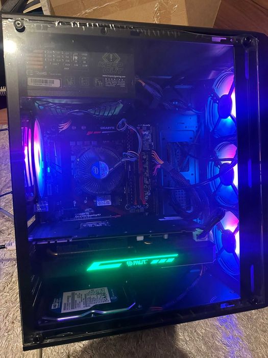 PC GAMING I7 7700K 16 GB DDR4 256 SSD PV GTX 1070 sau AMD 5700 XT 8 GB