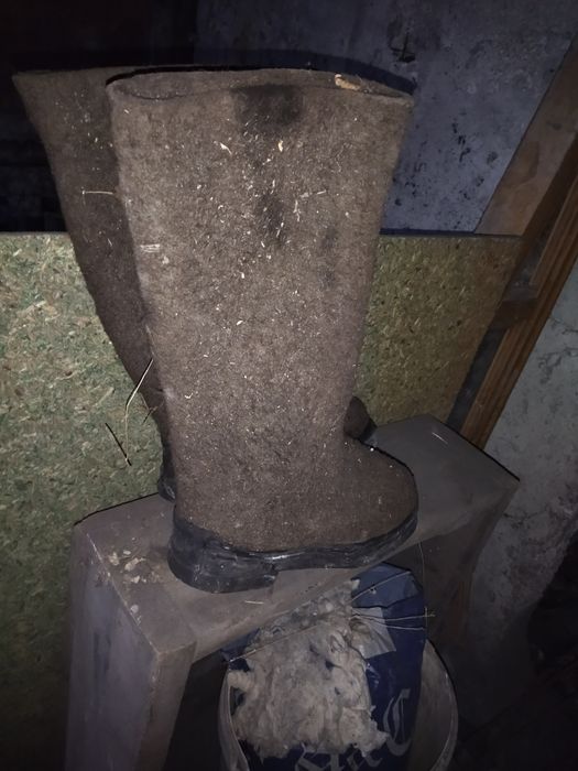 Валенки мужские б.у