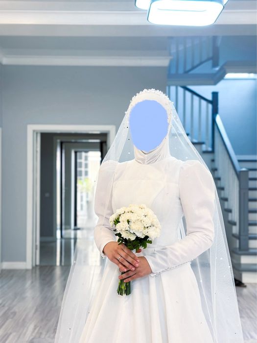 Свадебное платье в стиле минимализм