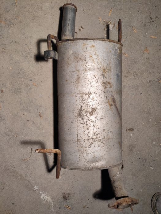 Самовар крайний глушителя Ауди 100