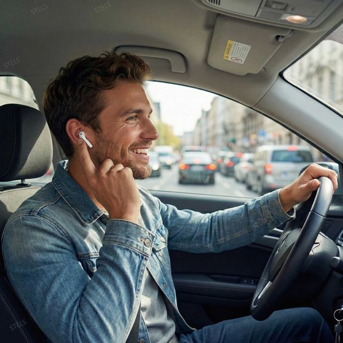 Безжични слушалки STELS i3000 TWS - Pop-up, Сензор, НОВИ