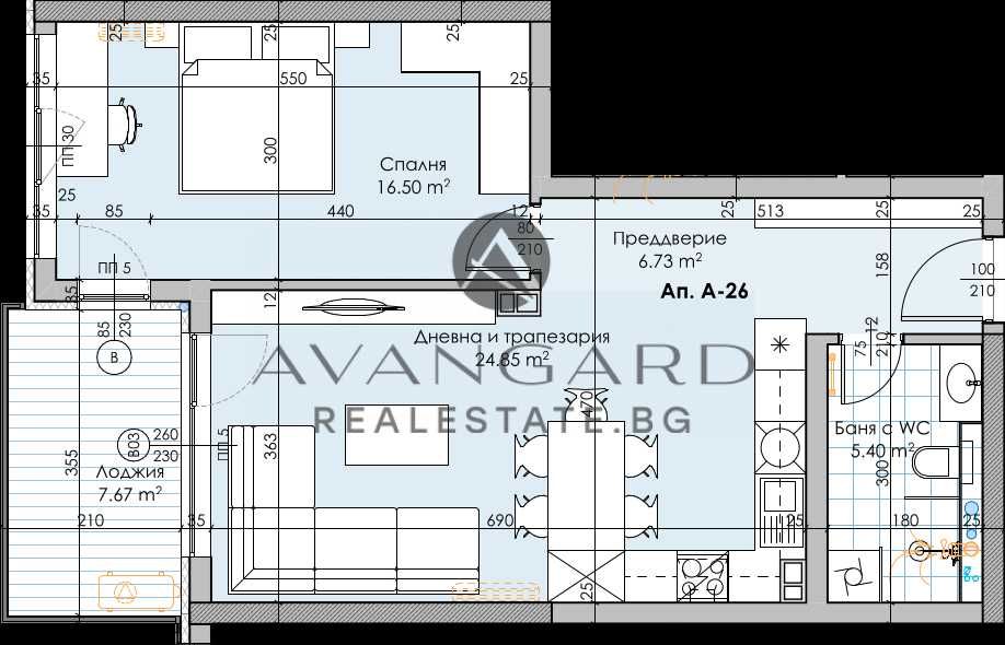 оф.16012 Двустаен/ х-л Ст. Петербург