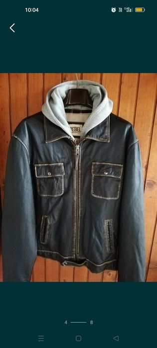 Geacă piele bărbați Rebel xl