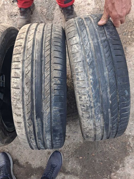 Ляти джанти 19ки Нисан кашкай с гумите 225/45/19  Continental 6mm.