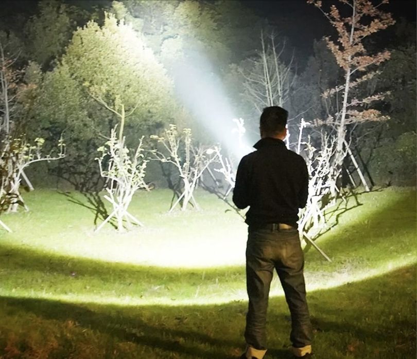 Мощный электрофонарь