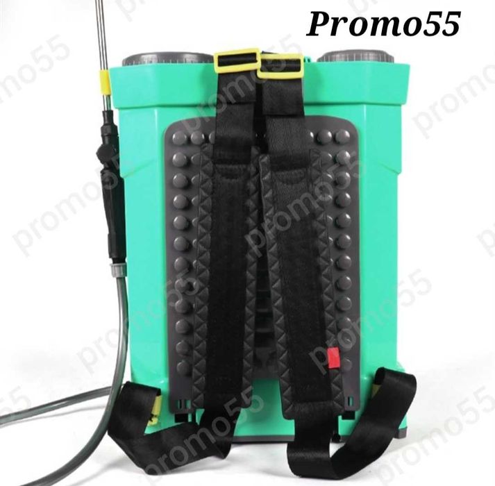 Акумулаторна пръскачка 18Л тип раница с телескопична дръжка и 4 дюзи