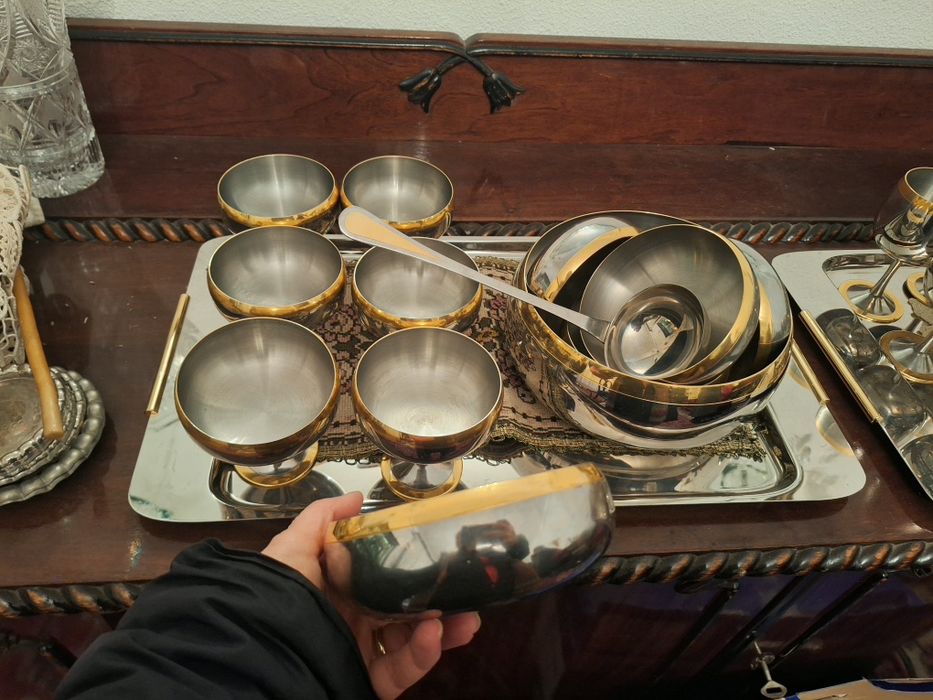 Set Zepter Baron 6 persoane inox aurit 24karate