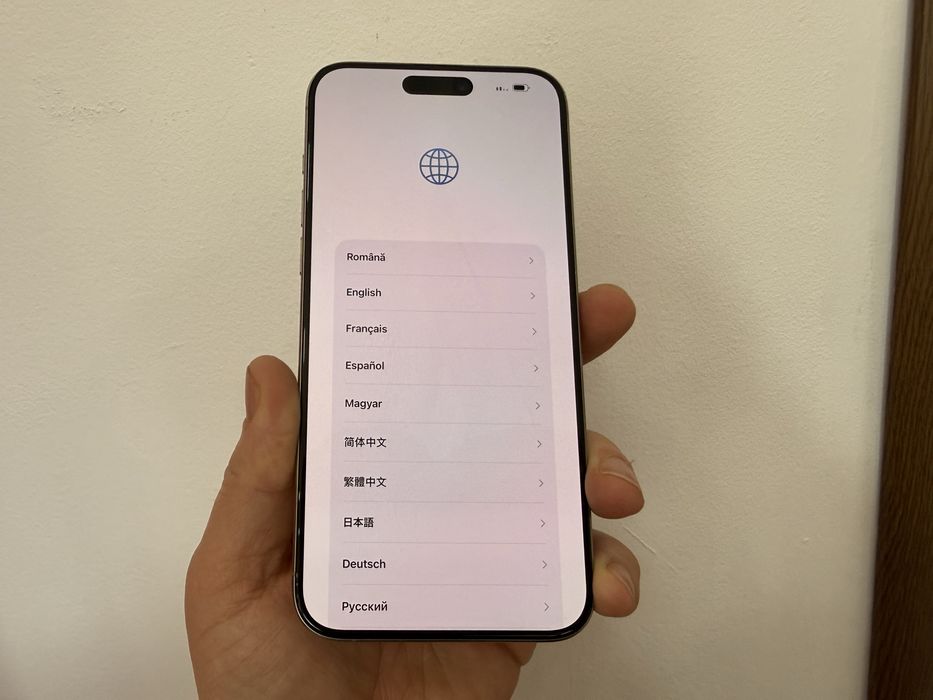 Iphone 15 Pro Max, Natural Titanium, pentru piese