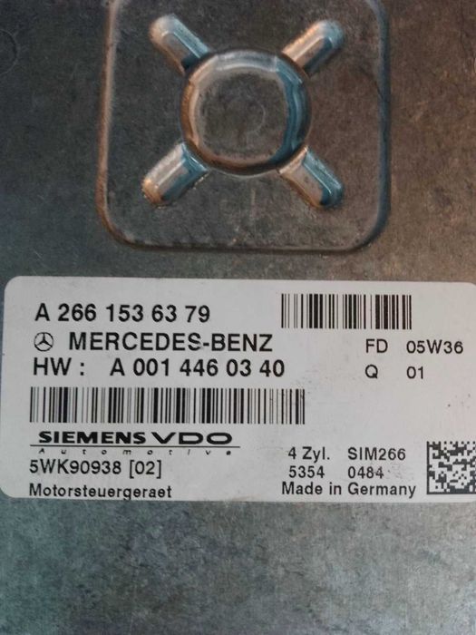 Компютър за Mercedes A-Class 150 (W169)