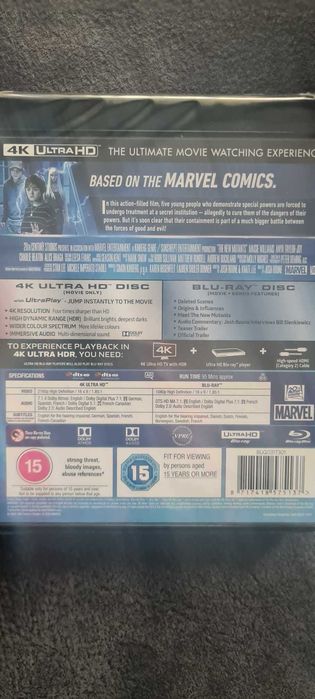 The New Mutants / Новите мутанти (2020) 4K Ultra HD, Blu Ray