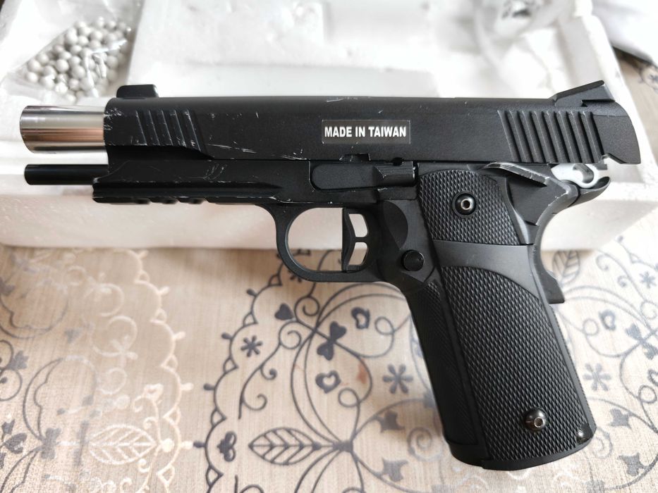Еърсофт пистолет KJW KP05 (Hi-Capa)