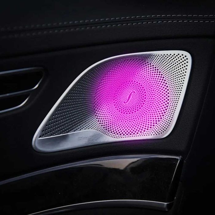 Capace boxe ambientale Mercedes S-Class W222 2018–2022 64 culori LED
