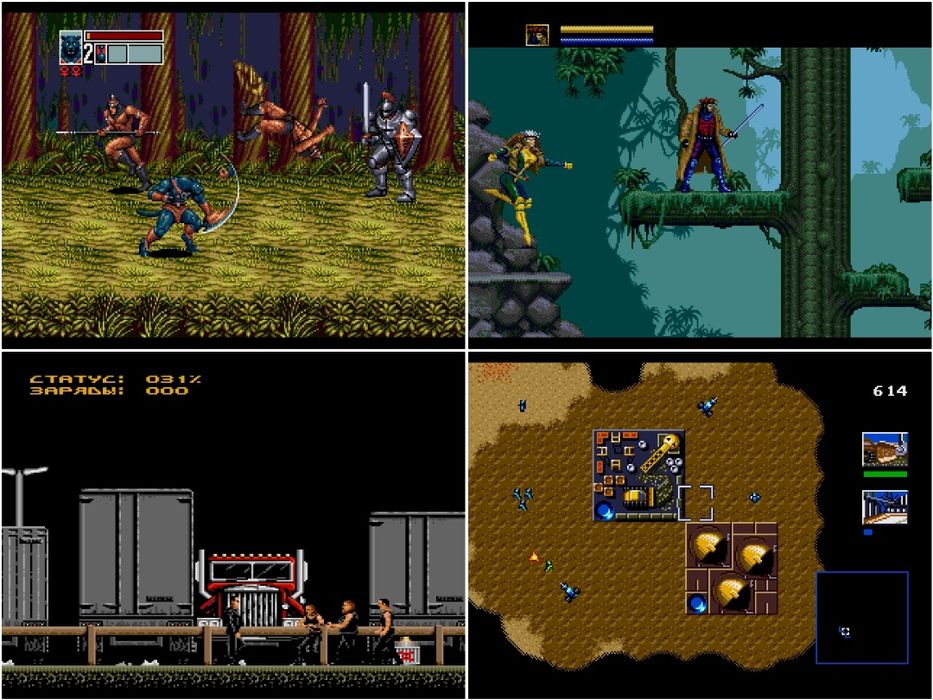 Дискета картридж для Сеги-Sega 16-in-1