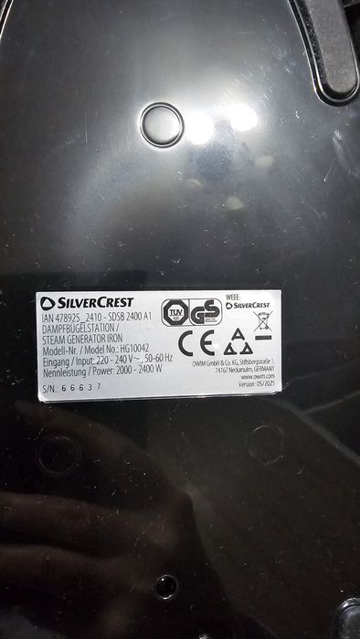 Stație călcat Silvercrest