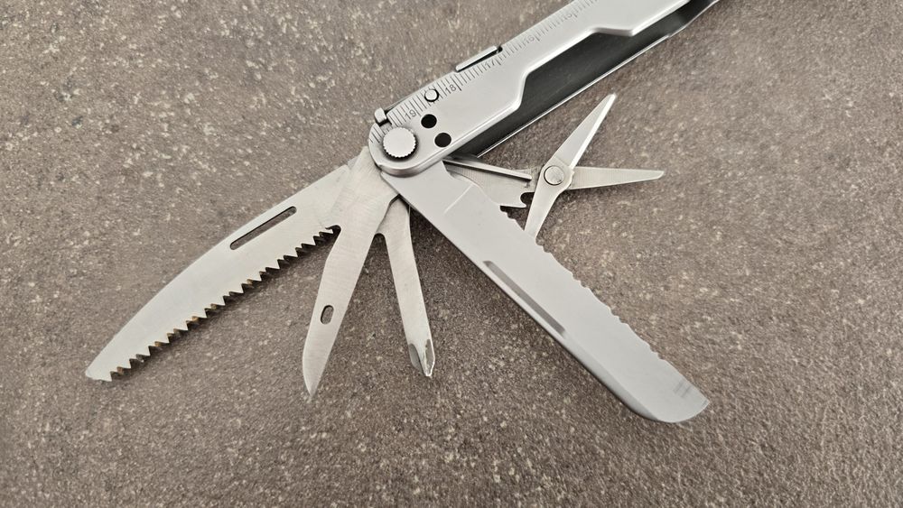 Leatherman wave + rebar MOD  +  резервни инстр.