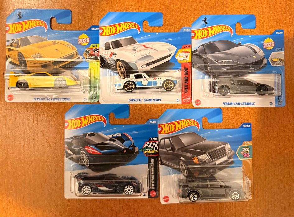 Hot wheels различни модели