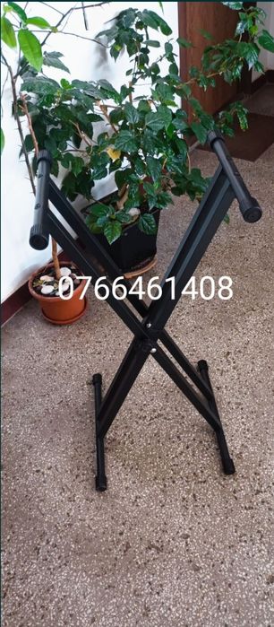 Stativ orga dublu x stativ orga grea suport orga korg roland yamaha