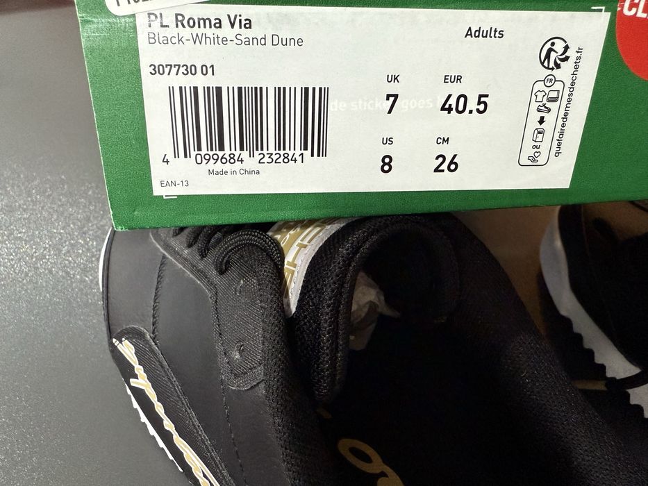 Adidasi Originali Puma Roma Via Porsche Design Noi Marime 40.5