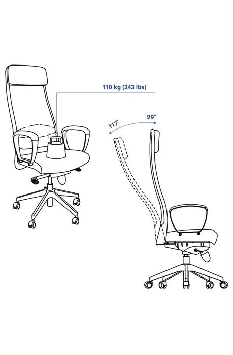 Стол Ikea Markus