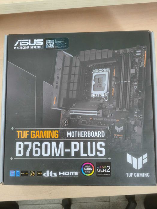 Дънна платка Asus Tuf GAMING B760M-PLUS