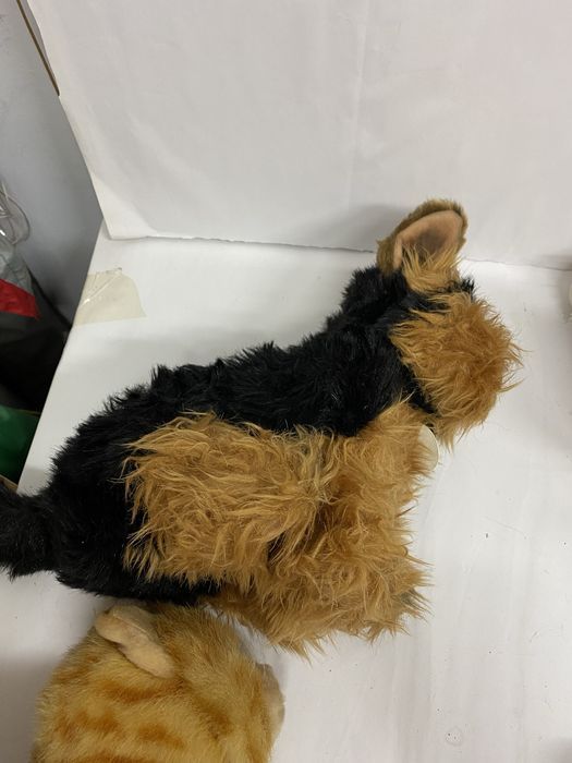 STEIFF lot 7 jucării din pluș de colecție originale pisica, cățel