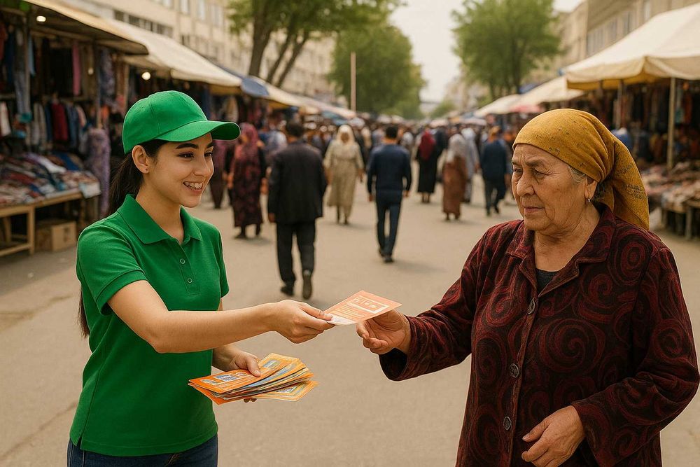Раздача листовок, дегустации - профессионально и точно в срок!