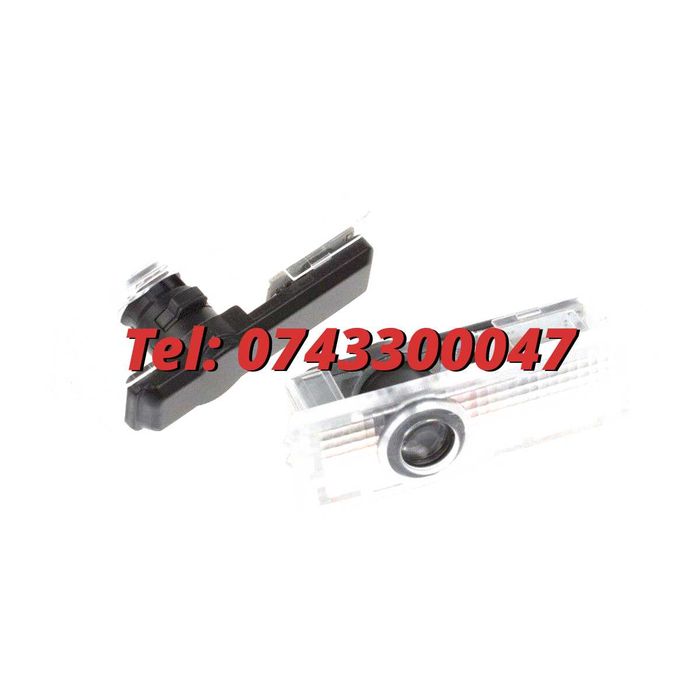 Set 2buc Proiector Lampa Lumini Usi Holograma Bmw Logo Clasic Led