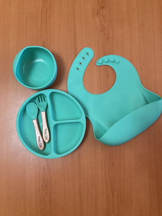 Силиконови прибори за бебе