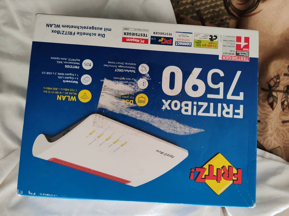 router fritz!box 4060 , fritz!box 7590 , repeater fritz! 1200 ax