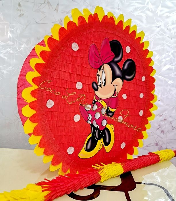 PiñataMinnieMickeyMouse,Pastelillo,Botez,BabyShower,BabyRiki,Gabby'sDo
