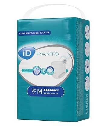 Подгузники-трусы для взрослых iD Pants Premium