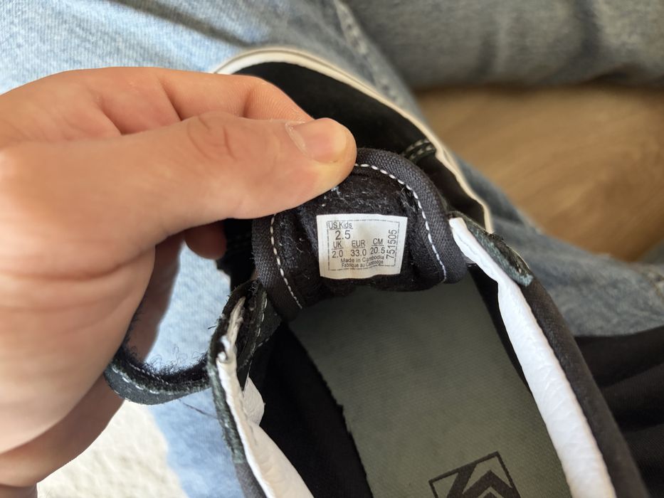 Детски обувки Vans