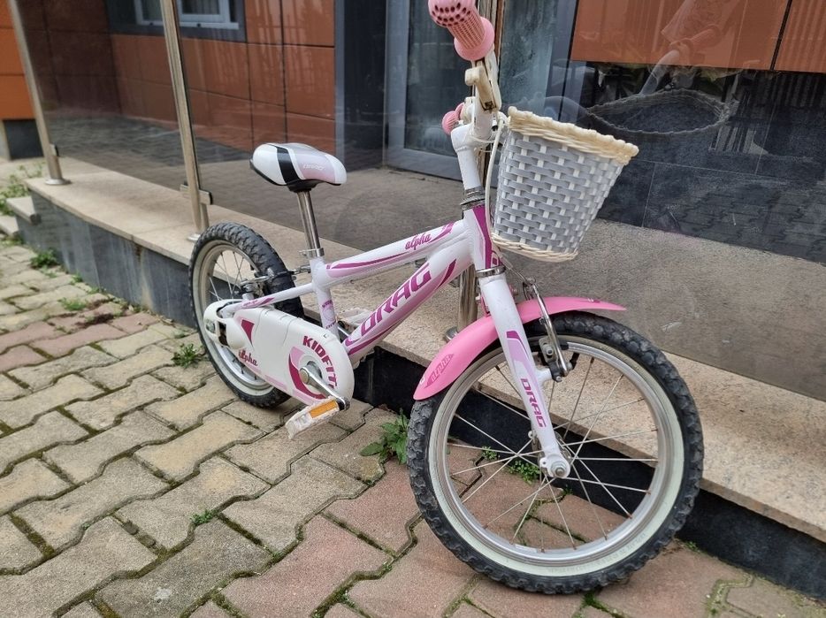 Алуминиев детски велосипед Drag Alpha 16 цола