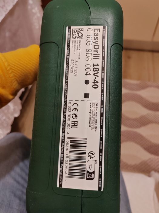 Bormasina Bosch EasyDrill 18V 40 - SIGILATA