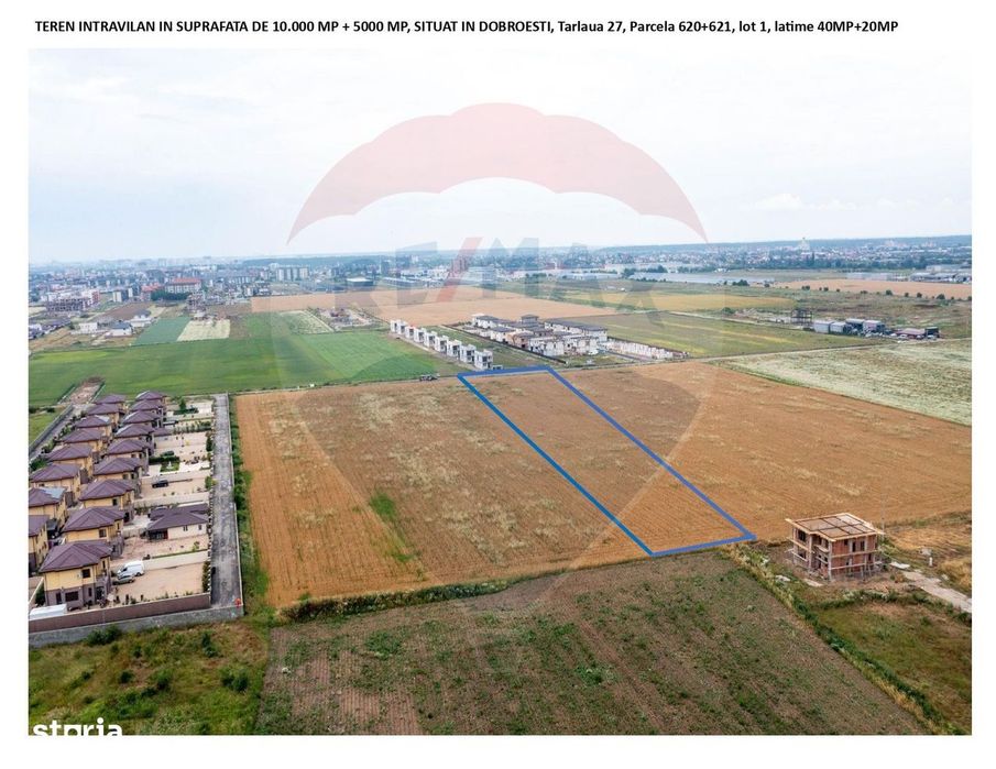 Teren intravilan 10000mp | Dobroești | Oportunitate de Investiție