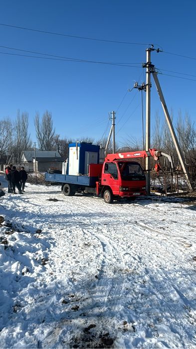 Манипулятор стрела до 10 метр с люлькой