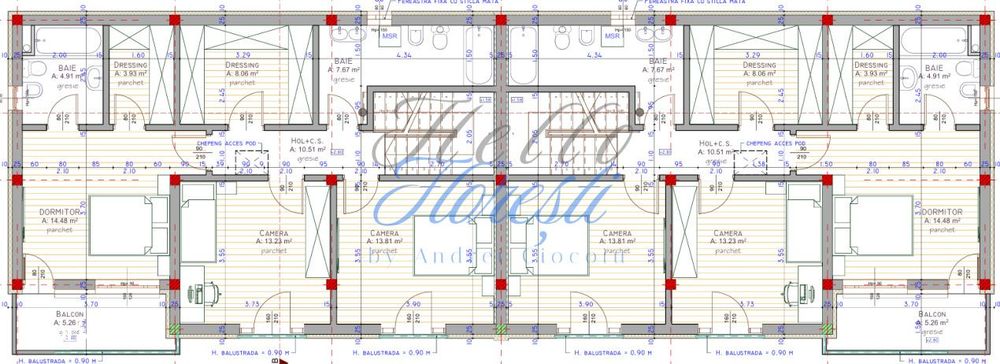 Duplex cu 4 camere in Chinteni zona centrala