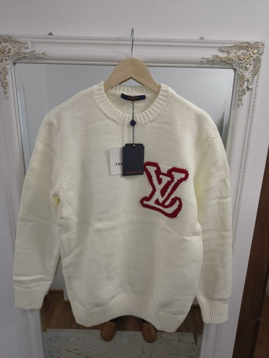 Pulover clasic, LV, guler rotund