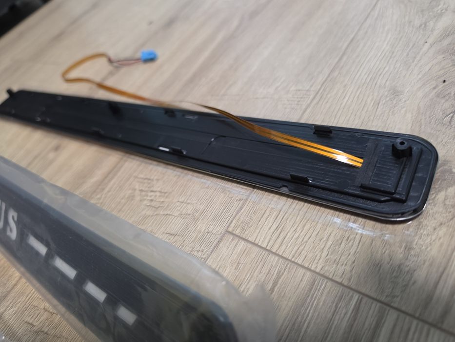 Brabus светещи лайсни на праговете W463 W464 W463A W465 Mercedes G class brabus door cover trim g63amg G500 g350 led Iluminated