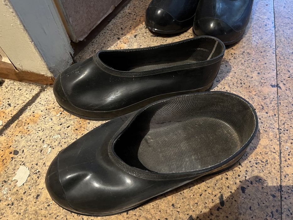 Галоши сапоги резиновые
