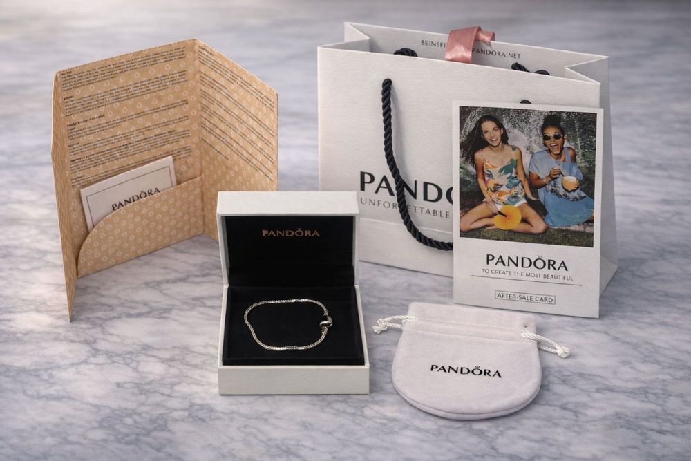 Пандора украшенин титановый