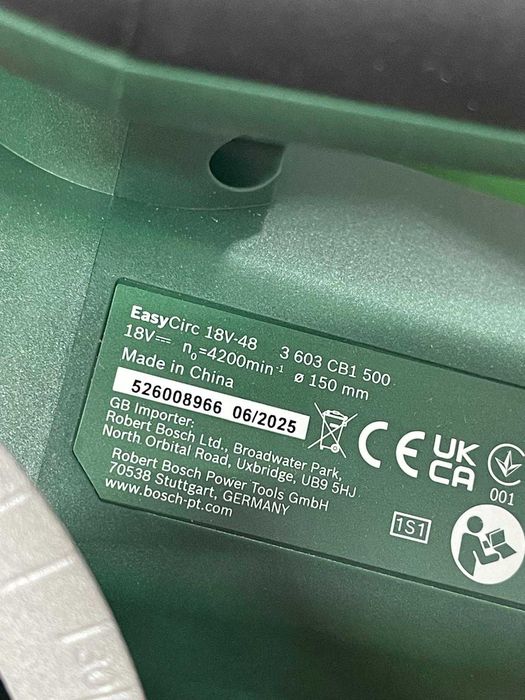 Fierastrau circular Bosch EasyCirc 18V-48 (06033B1500)