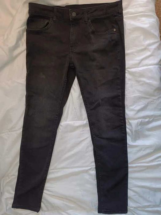 Jeans negru Extra Slim AC&CO